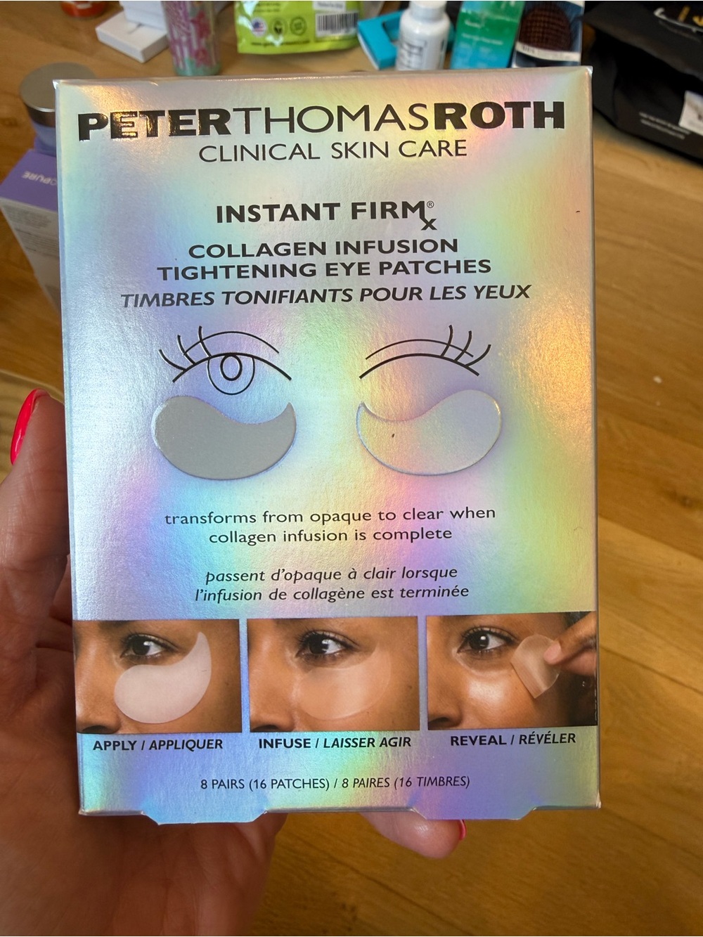 Peter Thomas Roth instant firm eye patches